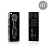 SERIE NEBULA DE IBIZA - MODELO 7 TAPÓN ANAL DE VIDRIO DE BOROSILICATO TRANSPARENTE 13,5 CM -O- 3 CM