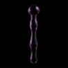 NEBULA SERIES BY IBIZA - MODELO 13 DILDO CRISTAL ROSA 18 CM -O- 3.5 CM