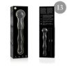 NEBULA SERIES BY IBIZA - MODELO 13 DILDO CRISTAL TRANSPARENTE 18 CM -O- 3.5 CM