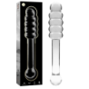 NEBULA SERIES BY IBIZA - MODELO 20 DILDO CRISTAL TRANSPARENTE 20.5 CM -O- 3 CM