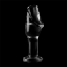 SERIE NEBULA DE IBIZA - MODELO 6 TAPÓN ANAL DE VIDRIO DE BOROSILICATO TRANSPARENTE 12,5 CM -O- 4 CM