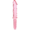 NEBULA SERIES BY IBIZA - MODELO 24 DILDO CRISTAL ROSA 28.5 CM -O- 5 CM