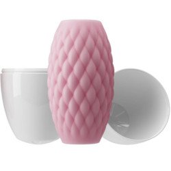 PRETTY LOVE - ATHENA EROS MASTURBADOR MASCULINO DE SILICONA ROSA
