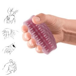 PRETTY LOVE - ATHENA EROS MASTURBADOR MASCULINO DE SILICONA ROSA