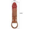 PRETTY LOVE - PRESTON FUNDA PARA PENE CON VIBRACIÓN DE 18 CM