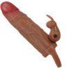 PRETTY LOVE - OSMAR FUNDA PARA PENE + ESTIMULADOR DE CLÍTORIS CON VIBRACIÓN