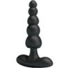 PRETTY LOVE - VIBRADOR ANAL CORBAN 10 VIBRACIONES NEGRO
