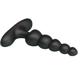 PRETTY LOVE - VIBRADOR ANAL CORBAN 10 VIBRACIONES NEGRO