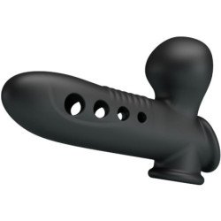 PRETTY LOVE - FUNDA PARA PENE GRÚA CON AIRBAG NEGRA
