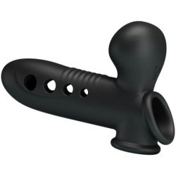 PRETTY LOVE - FUNDA PARA PENE GRÚA CON AIRBAG NEGRA