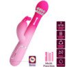 PRETTY LOVE - VIBRADOR MULTIFUNCIÓN DEJON 3 EN 1 CON FORMA DE CONEJO, ROSA
