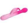PRETTY LOVE - VIBRADOR MULTIFUNCIÓN DEJON 3 EN 1 CON FORMA DE CONEJO, ROSA