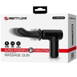 PRETTY LOVE - MASAJEADOR DJ DOCTOR CON 5 AJUSTES, NEGRO