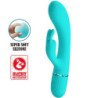 PRETTY LOVE - SCOCCO VIBRADOR RABBIT TURQUESA