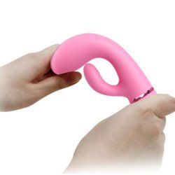 PRETTY LOVE - VIBRADOR MARSKI RABBIT Y ESTIMULADOR DE PUNTO G ROSA