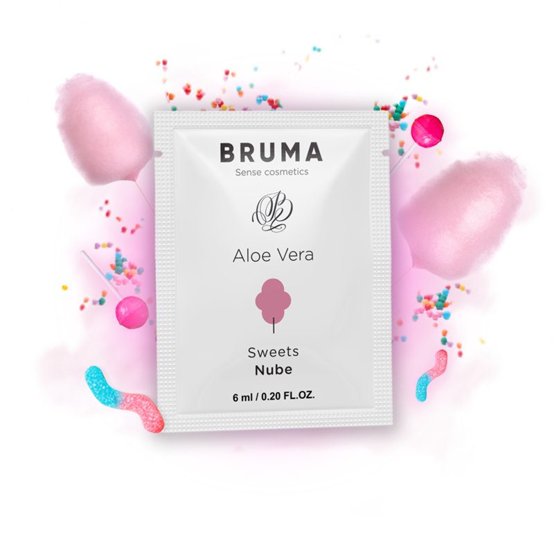 BRUMA - Gomitas de gel con sabor a aloe vera, 6 ml