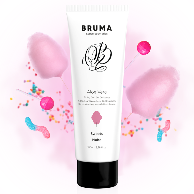 BRUMA - Gomitas de gel con sabor a aloe vera, 100 ml
