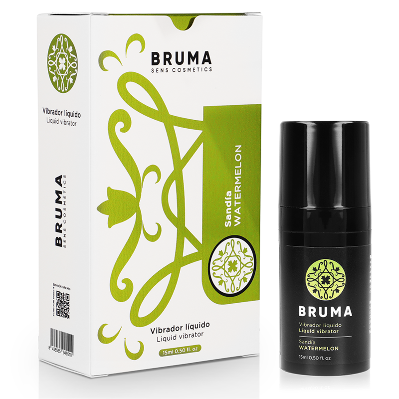 BRUMA - VIBRADOR LÍQUIDO ULTRA DESLIZANTE SANDÍA 15 ML