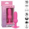CALEXOTICS - PRIMERA VEZ CON TAPÓN ANAL, SONDA CON PERLAS, 10 VIBRACIONES, ROSA