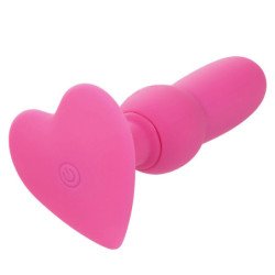 CALEXOTICS - PRIMERA VEZ CON TAPÓN ANAL, SONDA CON PERLAS, 10 VIBRACIONES, ROSA