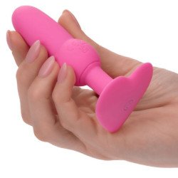 CALEXOTICS - PRIMERA VEZ CON TAPÓN ANAL, SONDA CON PERLAS, 10 VIBRACIONES, ROSA