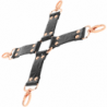 BEGME - BLACK EDITION HOG TIE CUERO VEGANO