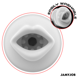 JAMYJOB - BLAZE MASTURBADOR BOCA AUTOMTICO 5 MODOS ONDAS ESTIMULADORAS Y VIBRACIÓN