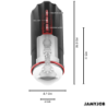 JAMYJOB - MEGABITE MASTURBADOR BOCA AUTOMTICO 5 MODOS ONDAS ESTIMULADORAS Y VIBRACIÓN