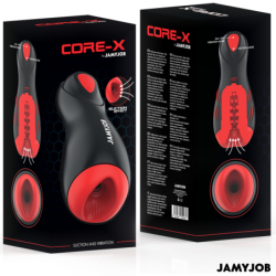 JAMYJOB - MASTURBADOR AUTOMÁTICO CORE-X CON 5 MODOS DE SUCCIÓN Y VIBRACIÓN