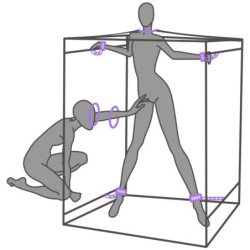 SECRET DOME - KINK CLUB CABINA SCANDALE MORADO