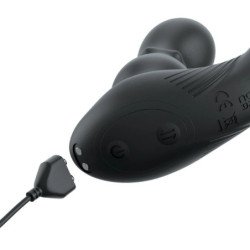 COLECCIÓN ANAL FANTASY ELITE - ANILLO ANAL VIBRATORIO Y MASAJEADOR CON CONTROL REMOTO