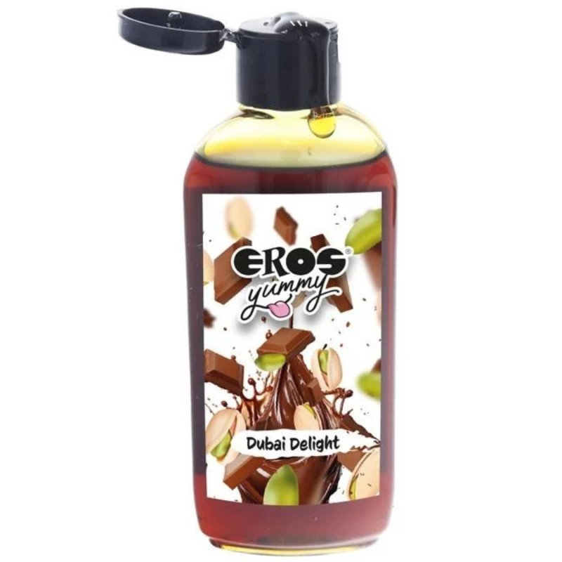 EROS - LUBRICANTE YUMMY DUBAI DELIGHT PISTACHO Y CHOCOLATE 100 ML