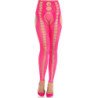 LEG AVENUE - MEDIAS OPACAS SIN TIRANTES NI COSTURAS ROSA NEÓN