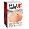 PDX PLUS - 360 BANGER MASTURBADOR ANO Y VAGINA REALÍSTICOS