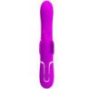 PRETTY LOVE - VIBRADOR MULTIFUNCIONAL CON FORMA DE CONEJO 4 EN 1 MARIPOSA FUCSIA