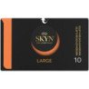 SKYN - PRESERVATIVOS GRANDES DE AJUSTE EXTRA (10 UNIDADES)