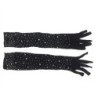 SUBBLIME - 957469 GUANTES TRANSPARENTES CON BRILLO NEGRO S/M