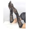 SUBBLIME - 957469SHINE GUANTES TRANSPARENTES NEGROS S/M