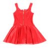 SUBBLIME - 957681 VESTIDO DE PIEL ROJO CON CREMALLERA Y CORAZÓN S/M