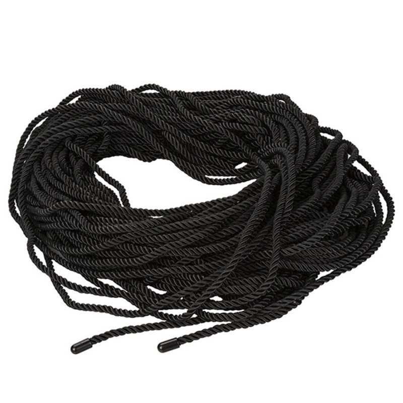 CALEXOTICS - CUERDA BDSM NEGRA ESCÁNDALO 50 M