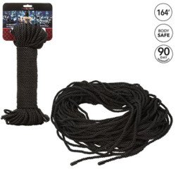 CALEXOTICS - CUERDA BDSM NEGRA ESCÁNDALO 50 M