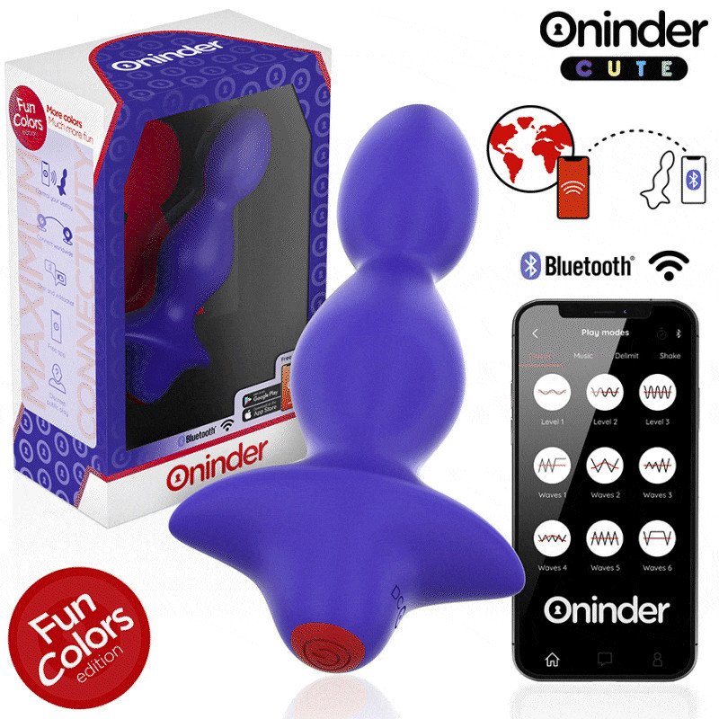 ONINDER CUTE - DILATADOR ANAL VIBRATORIO LOVE BUTT - APLICACIÓN GRATUITA MUNDIAL