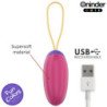 ONINDER CUTE - HUEVO DE SILICONA VIBRADOR DE GOLPES PARA EL AMOR Y EL PLACER - APLICACIÓN GLOBAL GRATUITA
