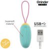 ONINDER CUTE - HUEVO VIBRATORIO PARA EL PLACER DEL AMOR - GEMAS DE SILICONA GIRATORIAS - APLICACIÓN GLOBAL GRATUITA