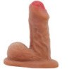 PRETTY LOVE - DILDO ULTRA REALISTA Y ELÁSTICO WARNELL DE 9,5 CM MULATO