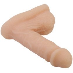 PRETTY LOVE - DILDO WILDON ULTRA REALISTA Y ELÁSTICO DE 10 CM NATURAL