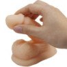 PRETTY LOVE - DILDO WILDON ULTRA REALISTA Y ELÁSTICO DE 10 CM NATURAL