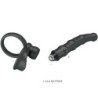 PRETTY LOVE - TATUM ANILLO VIBRADOR PENE CON PLUG 10 VIBRACIONES NEGRO