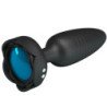 PRETTY LOVE - TAPÓN ANAL TARION CON LUZ LED NEGRO 12,5 CM