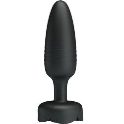 PRETTY LOVE - TAPÓN ANAL TARION CON LUZ LED NEGRO 12,5 CM